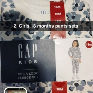 Blue Pajama Set with Soft Fabric and Elastic Waist